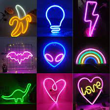 zorange Neon Light Customized Name | Neon Lights For Wall | Couple Name Night Lamp | Neon Sign Board